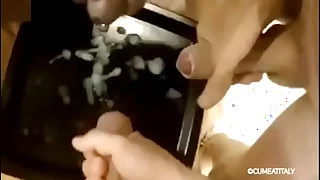 Hot gay eat cum